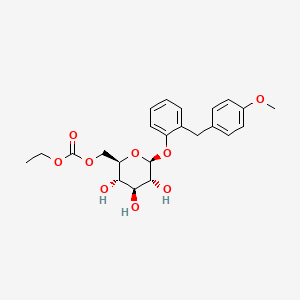 molecular formula C23H28O9 B1681633 Sergliflozin etabonate CAS No. 408504-26-7