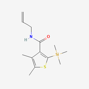 molecular formula C13H21NOSSi B1681674 西尔硫菌胺 CAS No. 175217-20-6