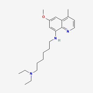 molecular formula C21H33N3O B1681683 Sitamaquine CAS No. 57695-04-2