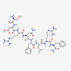 B1681700 Sdrnflrfamide CAS No. 113611-67-9