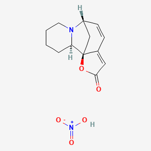 B1681716 Securinine nitrate CAS No. 7104-26-9