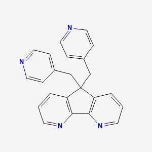molecular formula C23H18N4 B1681746 Sibopirdine CAS No. 122955-18-4