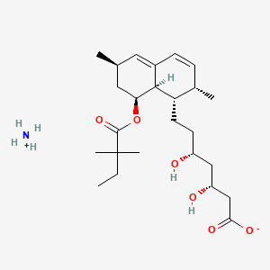 molecular formula C25H43NO6 B1681760 辛伐他汀铵盐 CAS No. 139893-43-9