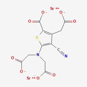 molecular formula C12H6N2O8SSr2 B1681769 雷尼酸锶 CAS No. 135459-87-9