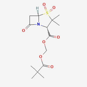 molecular formula C14H21NO7S B1681777 舒巴坦匹沃昔 CAS No. 69388-79-0