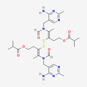 molecular formula C32H46N8O6S2 B1681778 硫辛胺 CAS No. 3286-46-2