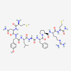 molecular formula C52H80N14O11S2 B1681825 小心脏活性肽B CAS No. 84746-43-0