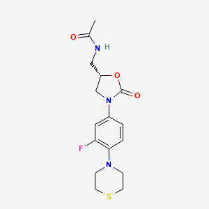 molecular formula C16H20FN3O3S B1681842 舒替唑利 CAS No. 168828-58-8