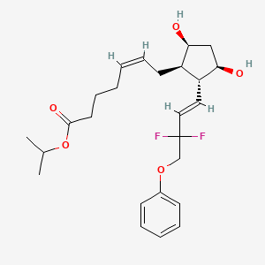 molecular formula C25H34F2O5 B1681877 Tafluprost CAS No. 209860-87-7