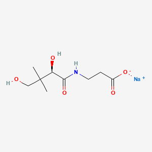 molecular formula C9H16NNaO5 B1681899 泛酸钠 CAS No. 867-81-2