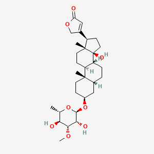 molecular formula C30H46O8 B1681913 茄苷 CAS No. 4356-33-6