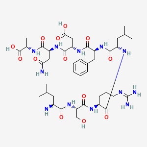 molecular formula C41H66N12O13 B1681915 Somatotropin (6-13) CAS No. 55207-83-5
