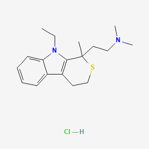 molecular formula C18H27ClN2S B1681921 Tandamine hydrochloride CAS No. 58167-78-5