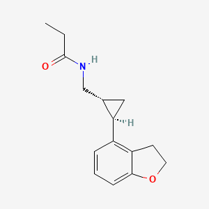 molecular formula C15H19NO2 B1681936 他西美替酮 CAS No. 609799-22-6