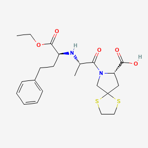 molecular formula C22H31ClN2O5S2 B1681985 西吡拉普利 CAS No. 83647-97-6