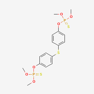 molecular formula C16H20O6P2S3 B1682015 敌百虫 CAS No. 3383-96-8