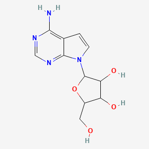 molecular formula C11H14N4O4 B1682034 结核霉素 CAS No. 69-33-0