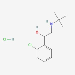 molecular formula C12H19Cl2NO B1682041 盐酸图洛布特罗 CAS No. 56776-01-3