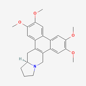 molecular formula C24H27NO4 B1682047 泰乐福林 CAS No. 482-20-2