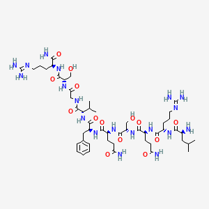 molecular formula C50H85N19O14 B1682067 尿肠激肽I CAS No. 149097-03-0