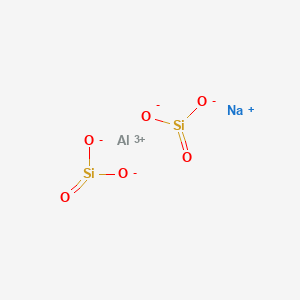 molecular formula Al2H2Na2O7Si B1682097 硅酸钠铝 CAS No. 1344-00-9