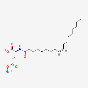 molecular formula C23H40NNaO5 B1682103 Monosodium N-oleoyl-L-glutamate CAS No. 35057-11-5