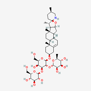 molecular formula C45H73NO16 B1682107 茄碱 CAS No. 19121-58-5