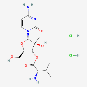 B1682144 Valopicitabine dihydrochloride CAS No. 640725-71-9