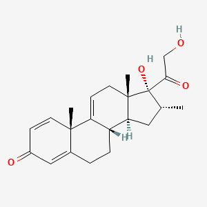 molecular formula C22H28O4 B1682149 瓦莫洛酮 CAS No. 13209-41-1
