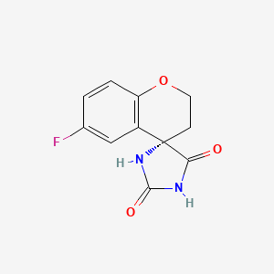molecular formula C11H9FN2O3 B1682154 Sorbinil CAS No. 68367-52-2