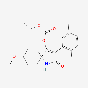 molecular formula C21H27NO5 B1682168 Spirotetramat CAS No. 203313-25-1