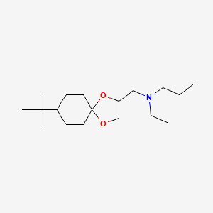 molecular formula C18H35NO2 B1682169 Spiroxamine CAS No. 118134-30-8