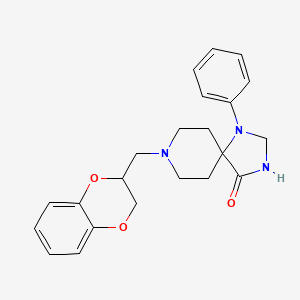molecular formula C22H25N3O3 B1682170 螺环奥沙林 CAS No. 1054-88-2