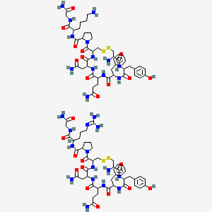 molecular formula C92H130N28O24S4 B1682192 Pituitrin CAS No. 11000-17-2