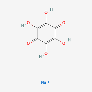 B1682236 2,5-Cyclohexadiene-1,4-dione, 2,3,5,6-tetrahydroxy-, disodium salt CAS No. 1887-02-1