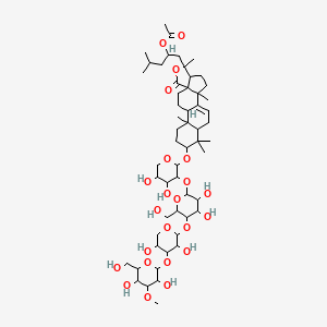B1682243 Thelenotoside B CAS No. 72175-95-2