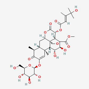 molecular formula C34H46O17 B1682346 雅丹子苷 C CAS No. 95258-16-5