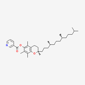 molecular formula C35H53NO3 B1682389 维生素E烟酸酯 CAS No. 43119-47-7