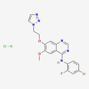 molecular formula C19H17BrClFN6O2 B1682411 ZD4190 HCl CAS No. 257938-36-6