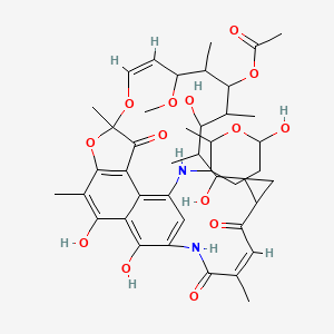 B1682431 Tolypomycin R CAS No. 33889-22-4