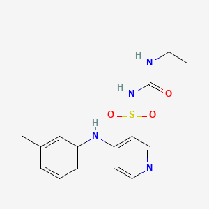 molecular formula C16H20N4O3S B1682434 托拉塞米 CAS No. 56211-40-6