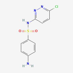 molecular formula C10H9ClN4O2S B1682503 磺胺氯吡嗪 CAS No. 80-32-0