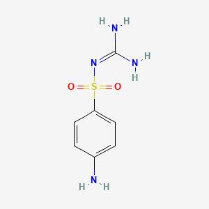 molecular formula C7H10N4O2S B1682504 磺胺胍 CAS No. 57-67-0