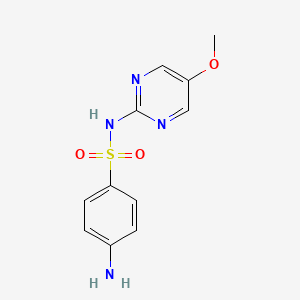 molecular formula C11H12N4O3S B1682505 磺胺米特 CAS No. 651-06-9