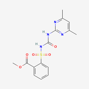 molecular formula C15H16N4O5S B1682517 磺酰甲草胺 CAS No. 74222-97-2