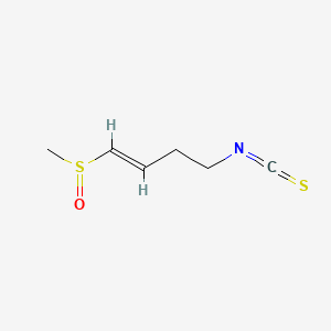 molecular formula C6H9NOS2 B1682523 萝卜硫素 CAS No. 592-95-0