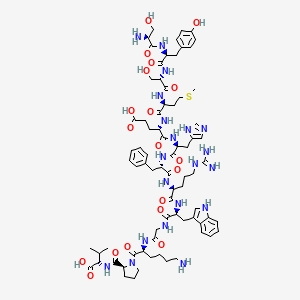 molecular formula C75H106N20O19S B1682535 十三肽 CAS No. 22006-64-0