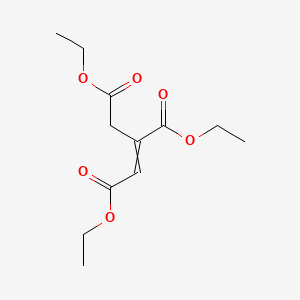 molecular formula C12H18O6 B1682539 丙烯-1,2,3-三羧酸三乙酯 CAS No. 5349-99-5