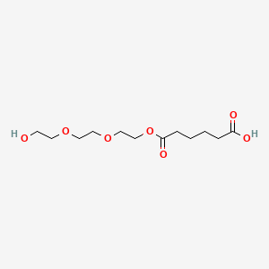 B1682542 Triethylene glycol monoadipate CAS No. 64114-59-6