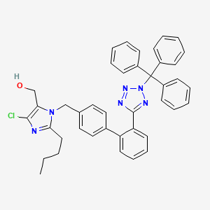 molecular formula C41H37ClN6O B1682554 特立洛沙坦 CAS No. 133909-99-6
